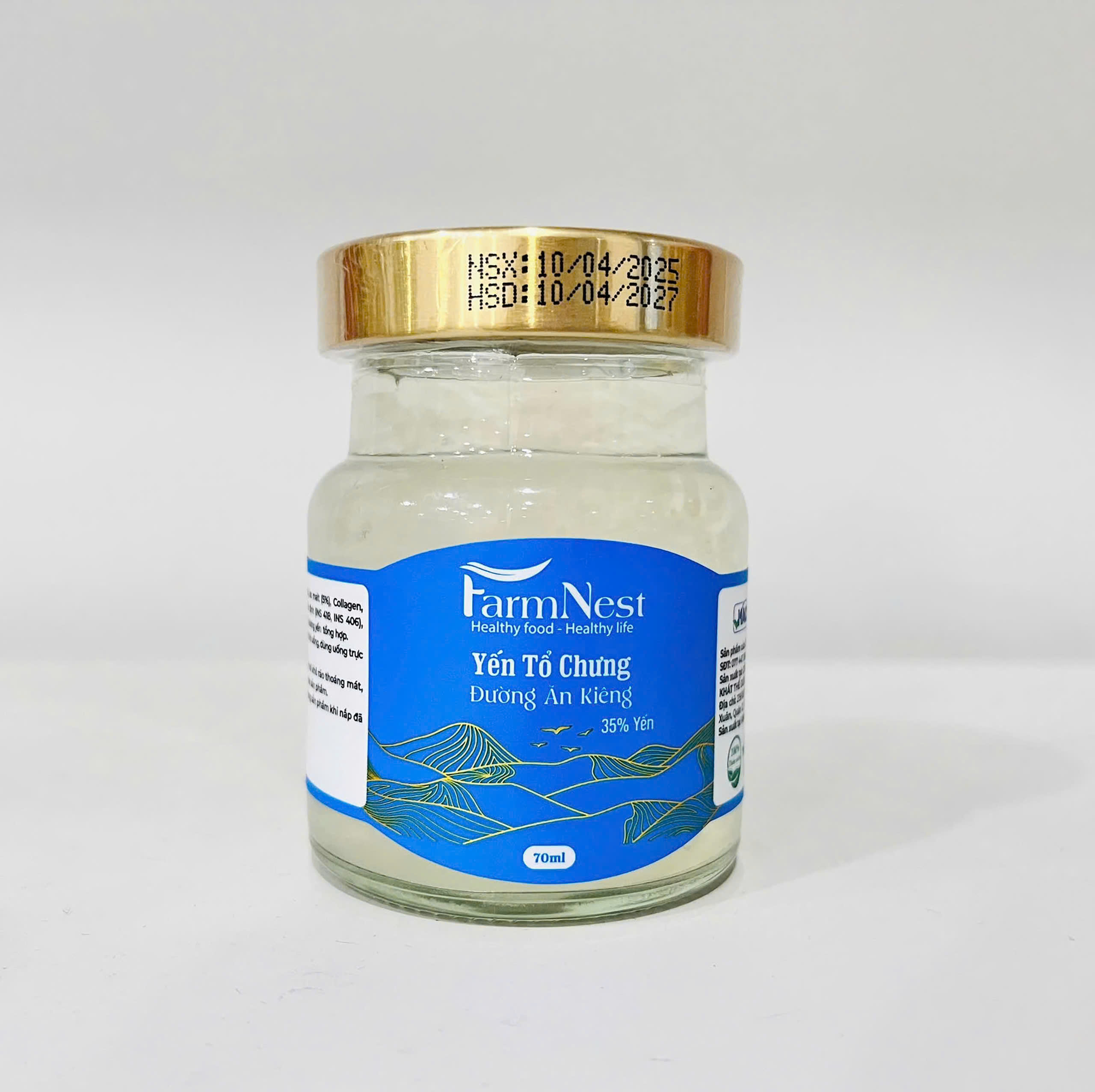 Tổ Yến Chưng Đường Ăn Kiêng (Hũ/70ml)