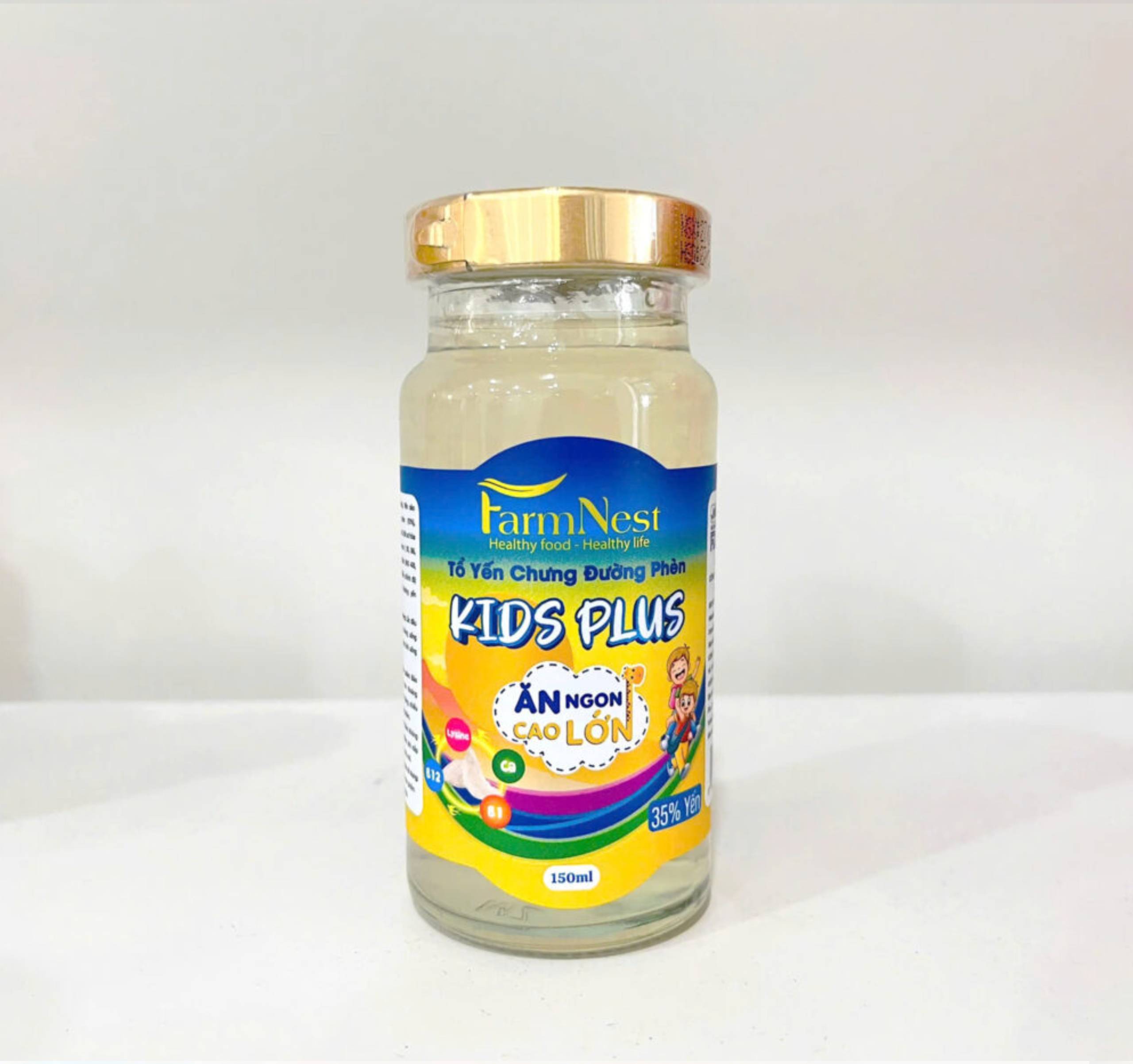 Tổ Yến Chưng Đường Phèn Kids Plus (Hũ/150ml)